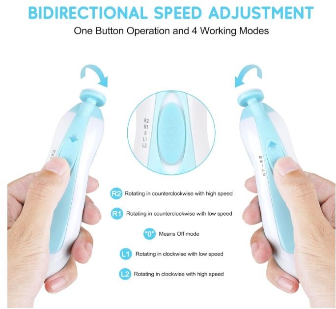6 in 1 Portable Baby Nail Trimmer Solution