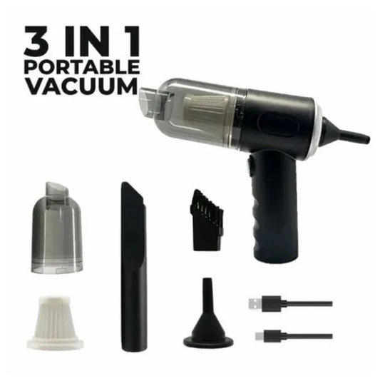 3-in-1 Portable Rechargeable Cordless Vacuum Cleaner