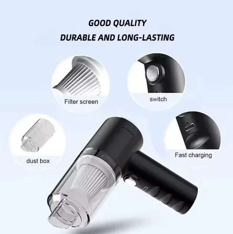 3-in-1 Portable Rechargeable Cordless Vacuum Cleaner
