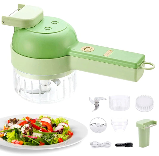 QuickPrep 4-in-1 Rechargeable Food Chopper