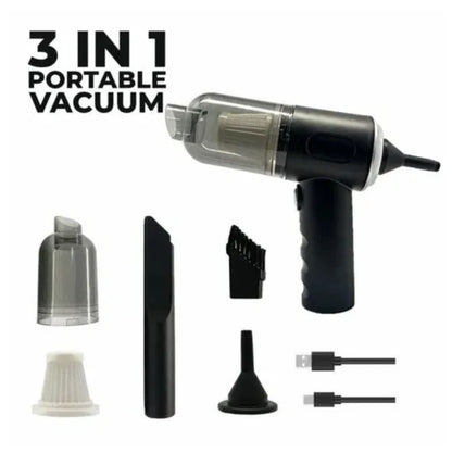 3-in-1 Portable Rechargeable Cordless Vacuum Cleaner